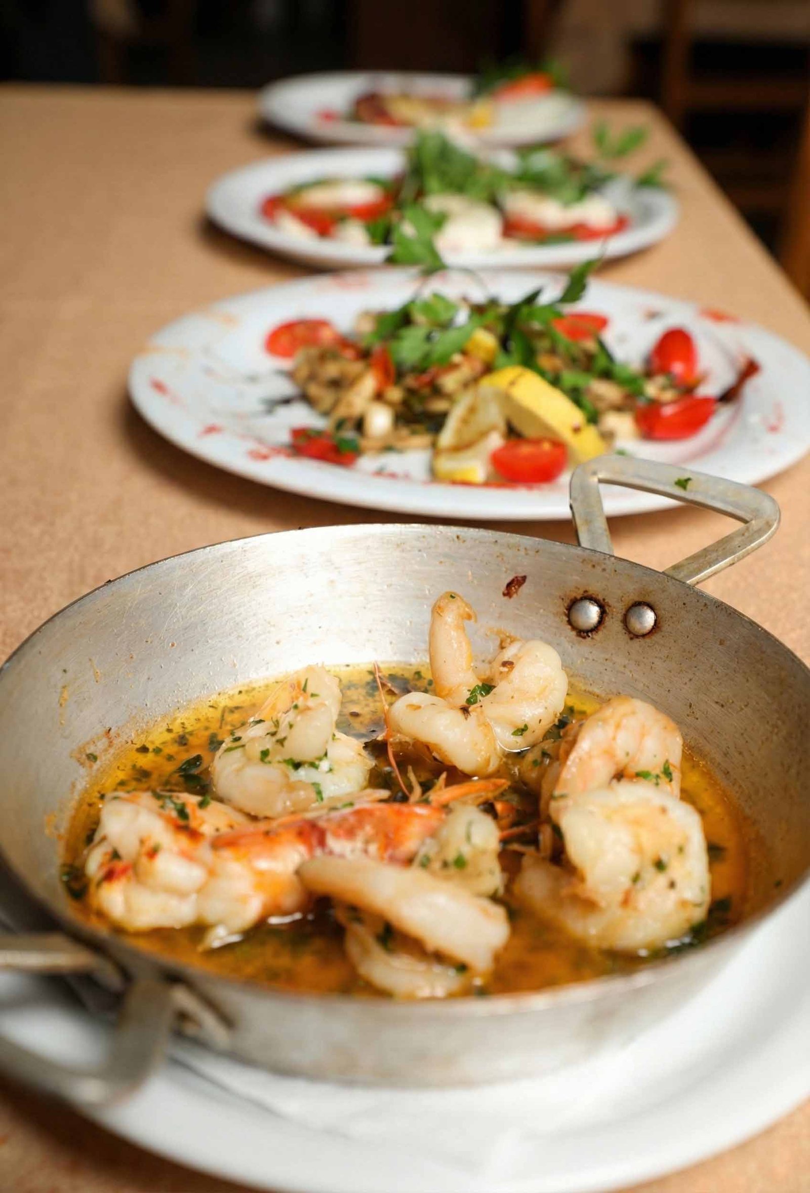 Γαρίδες σαγανάκι